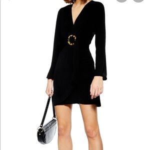 Topshop Tortoise Ring Minidress